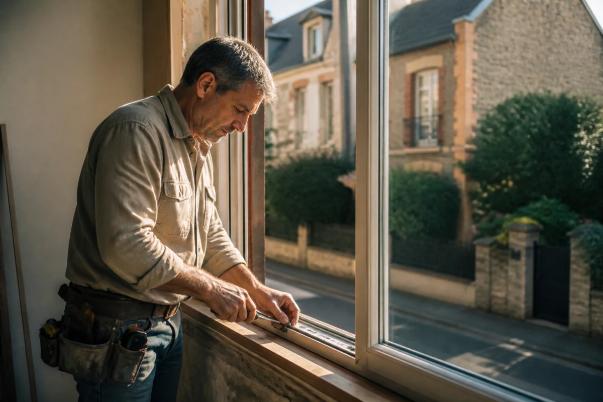 Artisan pour remplacer des fenêtres double vitrage à Presles